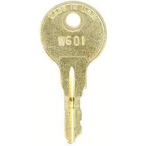 Office Depot W628 File Cabinet Replacement Keys: 2 Keys