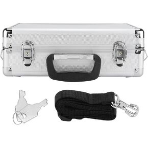 1 Pc Remote Controller Box, Airplane Transmitter Case, 2.4G Universal Model Airplane Remote Controller Aluminum Case Box for JR FUTABA Flysky