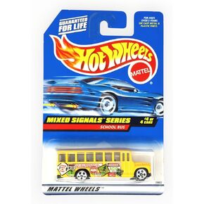 Hotwheels School Bus-Mixed Signals Series #4-4 #736