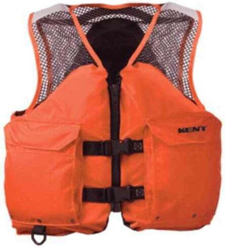 Absolute Outdoor Kent Mesh Deluxe Commercial Life Vest - Persons Over 90-Pounds in Saudi Arabia