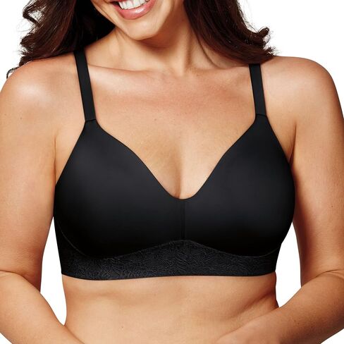 PLAYTEX Women's Secrets, ComfortFlex Wirefree Full-Coverage, Wireless Convertible T-Shirt Bra in Saudi Arabia