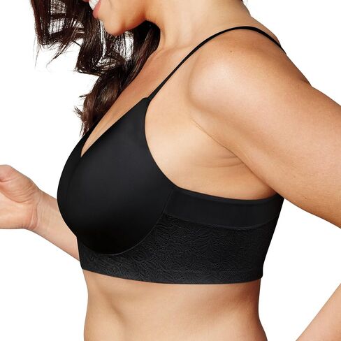 PLAYTEX Women's Secrets, ComfortFlex Wirefree Full-Coverage, Wireless Convertible T-Shirt Bra in Saudi Arabia