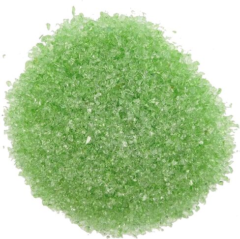 LUSTERING High Luster Crushed Glass Glitter, Broken Glass, Glass Chips for Crafts DIY Epoxy Resin Art, Nail Art, Jewelry Making,Geode Painting, 3-6mm,200g/7oz (Turquoise) in Kuwait