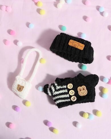 ملابس من أجل دمية 17 سم ملابس مع إكسسوارات مجموعة kawaii مجموعة الأرجواني (لا دمية) in Kuwait