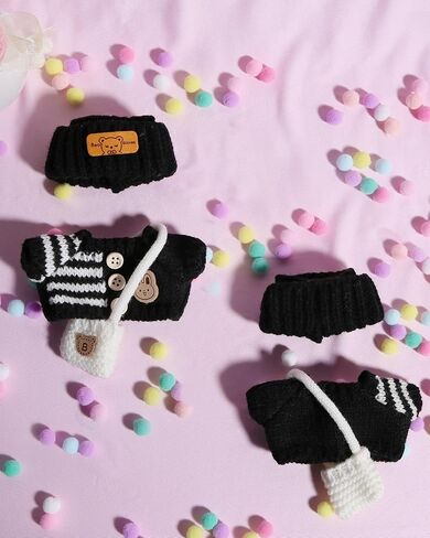 ملابس من أجل دمية 17 سم ملابس مع إكسسوارات مجموعة kawaii مجموعة الأرجواني (لا دمية) in Kuwait