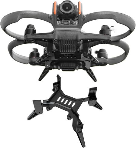 Avata 2 Foldable Landing Gear for DJI AVATA 2 Drone Quick Release Light Weight 12.5g Heighten Spider Leg Gimbal Protection Extended Kit Camera Quadcopter Accessories in Saudi Arabia