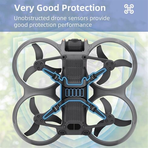 Avata 2 Foldable Landing Gear for DJI AVATA 2 Drone Quick Release Light Weight 12.5g Heighten Spider Leg Gimbal Protection Extended Kit Camera Quadcopter Accessories in Saudi Arabia
