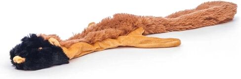 Jeffers Pet Thinnies Unstuffed No Squeaker Dog Toy – 21" Plush Rabbit, Flat Stuffing Free Chew Toy for Small, Medium & Large Dogs – Soft, Interactive Play, Fetch, Tug, Training, Teething in Kuwait