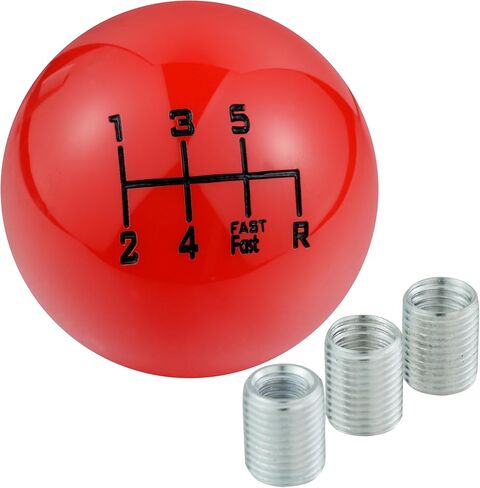 Ball Resin Car Gear Lever Shifter Knob 5 Speed Heavy Vehicle Shift Handle Stick Head for Most Manual Automotive Vehicles (Black) in Kuwait