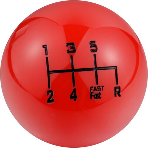 Ball Resin Car Gear Lever Shifter Knob 5 Speed Heavy Vehicle Shift Handle Stick Head for Most Manual Automotive Vehicles (Black) in Kuwait