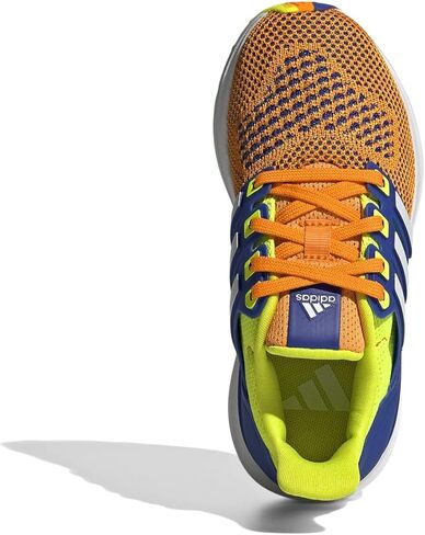 حذاء رياضي adidas UBounce DNA، طاقم برتقالي/أبيض/سولار سلايم، 7 US للجنسين للأطفال الكبار in Saudi Arabia