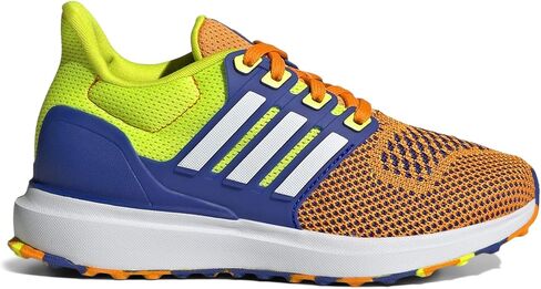 حذاء رياضي adidas UBounce DNA، طاقم برتقالي/أبيض/سولار سلايم، 7 US للجنسين للأطفال الكبار in Saudi Arabia