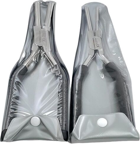 1 EA German Heavy Duty Bail Making Pliers 3MM/5MM-7MM/9MM Bail making pliers for consistent loops connectors -WITH NON-SLIP COMFORT GRIP HANDLE (SET OF 2 EACH-3MM/5MM+7MM/9MM) in Saudi Arabia