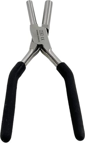 1 EA German Heavy Duty Bail Making Pliers 3MM/5MM-7MM/9MM Bail making pliers for consistent loops connectors -WITH NON-SLIP COMFORT GRIP HANDLE (SET OF 2 EACH-3MM/5MM+7MM/9MM) in Saudi Arabia