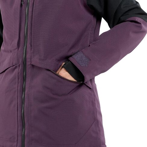 Volcom Women's Shelter 3D Stretch Insulated Snowboard Ski Winter Hooded Jacket in Saudi Arabia