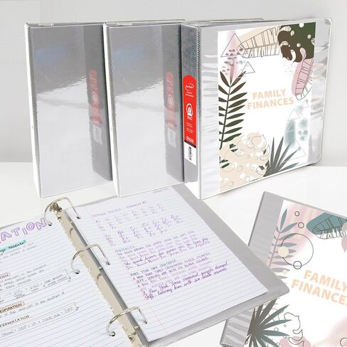 BAZIC 3 RING BINDER 3 "عرض المجلدات المائلة D Ring Organizer - Green ، عقد 600 ورقة ، لمكتب المدرسة ، 1 -Count in Saudi Arabia