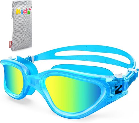 ZIONOR Kids Swim Goggles, G1MINI Polarized Swimming Goggles Comfort for Age 6-14 in Kuwait