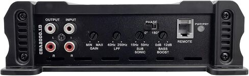 Orion Cobalt CBT2000.1D Monoblock 1-Channel Class D Amplifier for Car Subwoofer, 2000W Max, 1-Ohm Stable, Adjustable Low Pass & Subsonic Filter with Bass Boost, MOSFET Power Supply, Bass Knob Included in Saudi Arabia