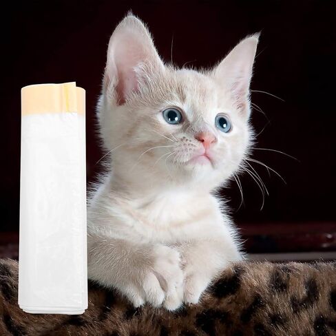 1roll Cat Litter Cleaning Bags Pouches for Easy Litter Change Roll Convenient and Cat Supplies in Saudi Arabia