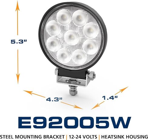 ECCO E92006 Square Spot & Flood Beam Work Light for Truck, Tractor, SUV, ATV, Off Road in Saudi Arabia