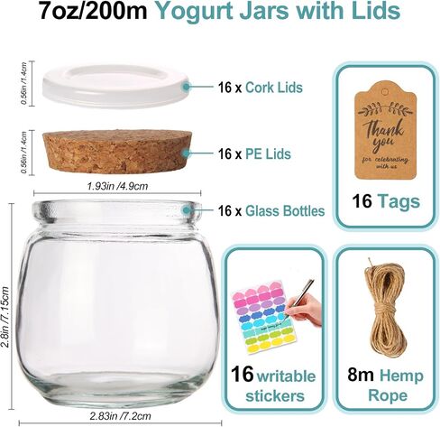 AIXIANG Glass Favor Jars with Cork Lid,30 Pack Small Glass Bottles for Wedding Favor,Baby Shower,Party Favor,Gift Jars for Candy,3.4 oz Small Glass Bottles. in Saudi Arabia