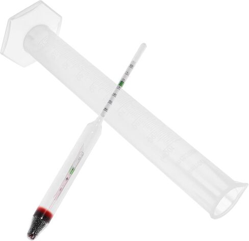GLEAVI 5sets Hydrometer Water Salimeter for Accurate Sea Water Testing Aquarium Density Box Essential Tool for Fish Tank Aquatic Environments in Saudi Arabia