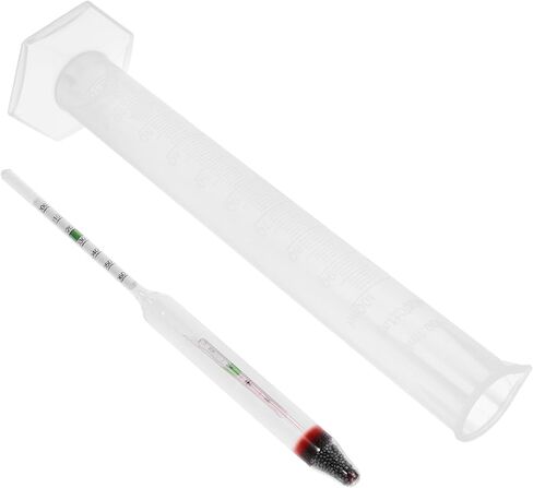 GLEAVI 5sets Hydrometer Water Salimeter for Accurate Sea Water Testing Aquarium Density Box Essential Tool for Fish Tank Aquatic Environments in Saudi Arabia