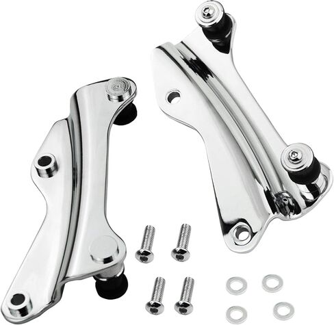 Gloss Black Two-Up Tour Pack Pak Mount Luggage Rack Quick-Detach ＆ 4 Point Docking Hardware Kit Compatible with Harley Touring Road King Electra Road Street Glide 2014-2023 in Saudi Arabia