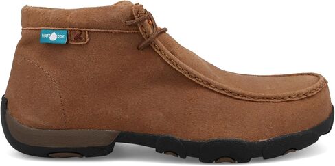 Twisted X Men's Work Chukka Driving Moc, Distressed Saddle, 11 W in Saudi Arabia