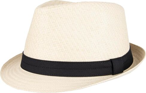 Levi's Men's Lightweight Straw Fedora Panama Hat in Saudi Arabia