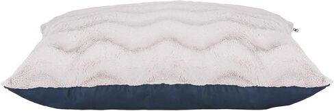 Furhaven Large Plush & Twill High-Loft Pillow Pet Bed, Spice in Saudi Arabia