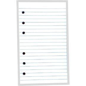356RULED 3-1/2 x 6 inch Filler Paper for little 6-Ring Binder L46032, Pack of 100 Sheets