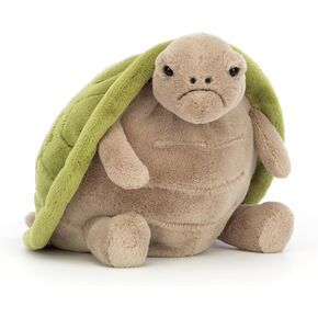 Jellycat Timmy Turtle Stuffed Animal, 11 inches - Reptile Plush Toy - Classic Children's Gift