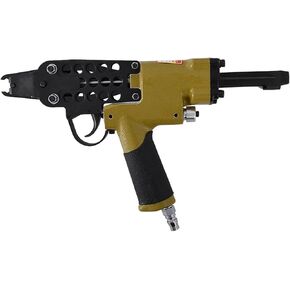 Oil-Free Pneumatic Staple Gun Heavy-Duty Stapler SC7E Pneumatic C-Type Gun Ring Nailer Cage Stapler Ring Pliers Tool Nailer Pneumatic Nail Gun