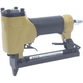 Oil-Free Pneumatic Staple Gun Heavy-Duty Stapler SJK314 Pneumatic Stapler Pneumatic Nail Gun for Staples 4mm Width Staples