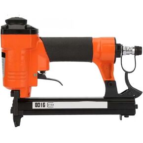 Oil-Free Pneumatic Staple Gun Heavy-Duty Stapler Pneumatic U-Type Nail Gun 8016 Straight Nail Air Pneumatic Nailers Furniture Stapler Staple Gun 21GA 0.95 * 0.7mm