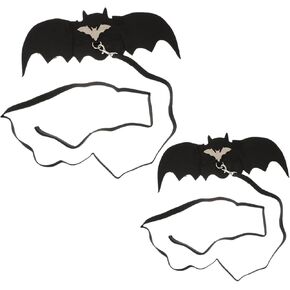 Toyvian 1Set Halloween Bat Design Pet Leash Chest Strap for Cats and Dogs Fashionable Practical for Outdoor Activities for Parties and Holidays