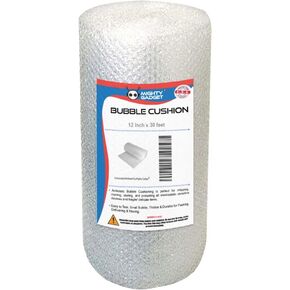 Brand Bubble Cushioning Wrap Roll Original Protective Packaging, 12 Inches Wide x 30-Feet Long, Single Roll, Clear