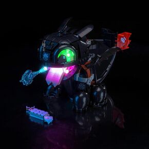 Light kit Compatible with Lego 10375 How to Train Your Dragon: Toothless - No Model Only Light, LED Lighting Accessories Compatible with Lego 10375 (Standard Version)