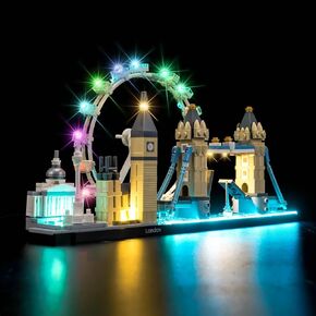LED Lighting Compatible with Lego Architecture New York City Skyline 21028，Light Kit Compatible with Lego 21028, NOT Included The Model Set - JUST Lights