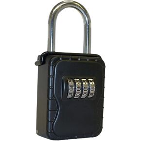 Key Lockbox Hide A Key Outdoor Hanging Lock Box Keysafe For Keys with Set Your Own 4 Digit Combination Code - Vault Locks 3200 (1)