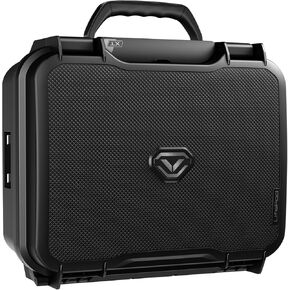 VAULTEK LifePod XT Series Weatherproof Multiple Handgun Biometric Safe Modular Interior Secure Rugged Portable Lockbox with Biometric Scanner and Backlit Keypad (Standard) (Biometric)