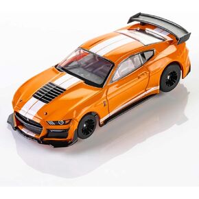 AFX/Racemasters 2021 Shelby GT500- Twister Orange/White AFX22069 HO Slot Racing Cars