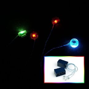 طوب إضاءة ، 2 مجموعات 1 × 4 مجموعة إضاءة LED ، وملحقات أضواء DIY الكلاسيكية متوافقة مع العلامات التجارية الرئيسية