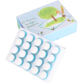 Dauber Paint Tool for The Images of DIY Lubrication Fingers, 20 Package, Easy to Use for Crafts and Paper Drawing