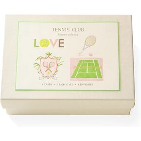 Karen Adams Box of 8 Assorted Notecards with Matching Envelopes - Flourish, Natural White in Kuwait