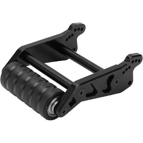 VGEBY RC Rear Wheelie Bar Assembly, Aluminum RC Rear Up Wheel Bar for LMT Solid AXLE 4WD LOS04022 1/8 RC Car(Black)