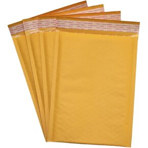 Secure Seal #CD 7.25x8 Kraft Bubble Mailers Padded Shipping Envelopes (Pack of 25)