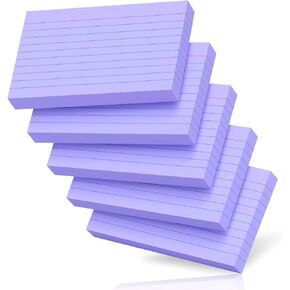 250-Pcs Pink Index Cards 3x5 Inch Ruled Lined Heavyweight Flash Cards Study Cards with Sturdy Cardstock Durable Flashcards Note Cards for Note Taking, Language Learning, School & Office Organization