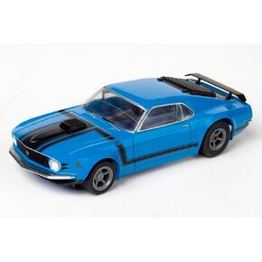 AFX/Racemasters Mustang - Boss 302 - Blue AFX22026 HO Slot Racing Cars